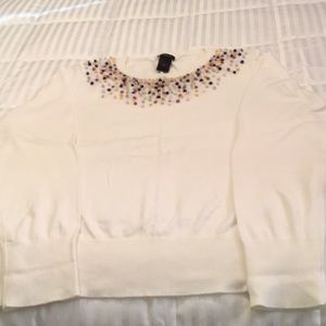 Ann Taylor factory long sleeved crew neck sweater